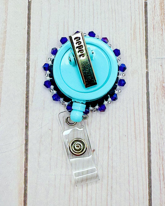 Blue Cowboys Badge Reel