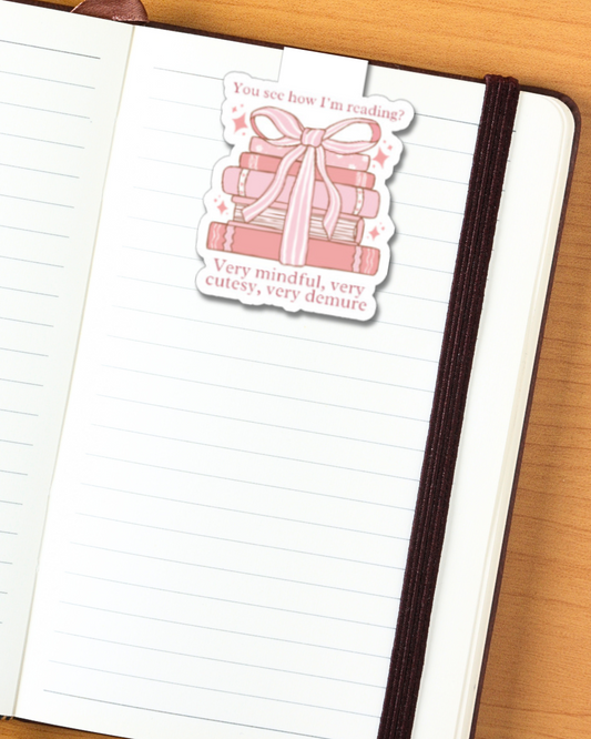 Demure Magnetic Bookmark