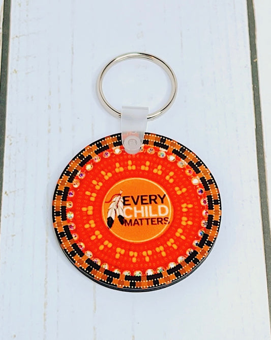 ECM Awareness 2" Circle Keychains