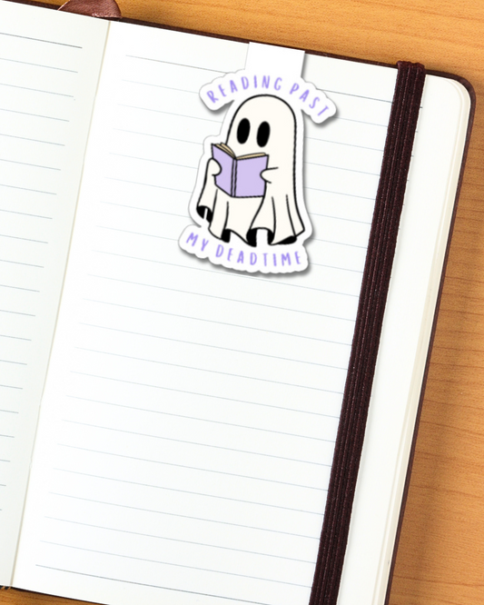 Reading Ghost Magnetic Bookmark