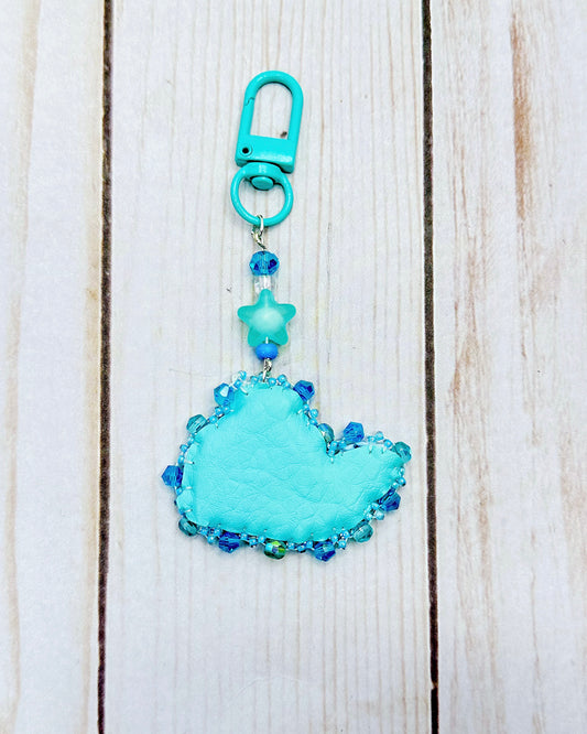 Whale Cross Stitch Keychain