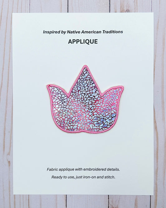 Floral Designs - Iron-On Embroidered Appliqué