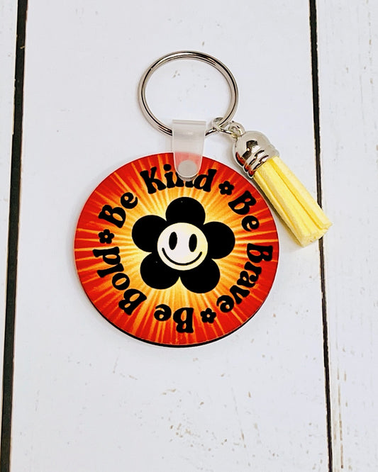 Inspirational 2" Circle Keychains