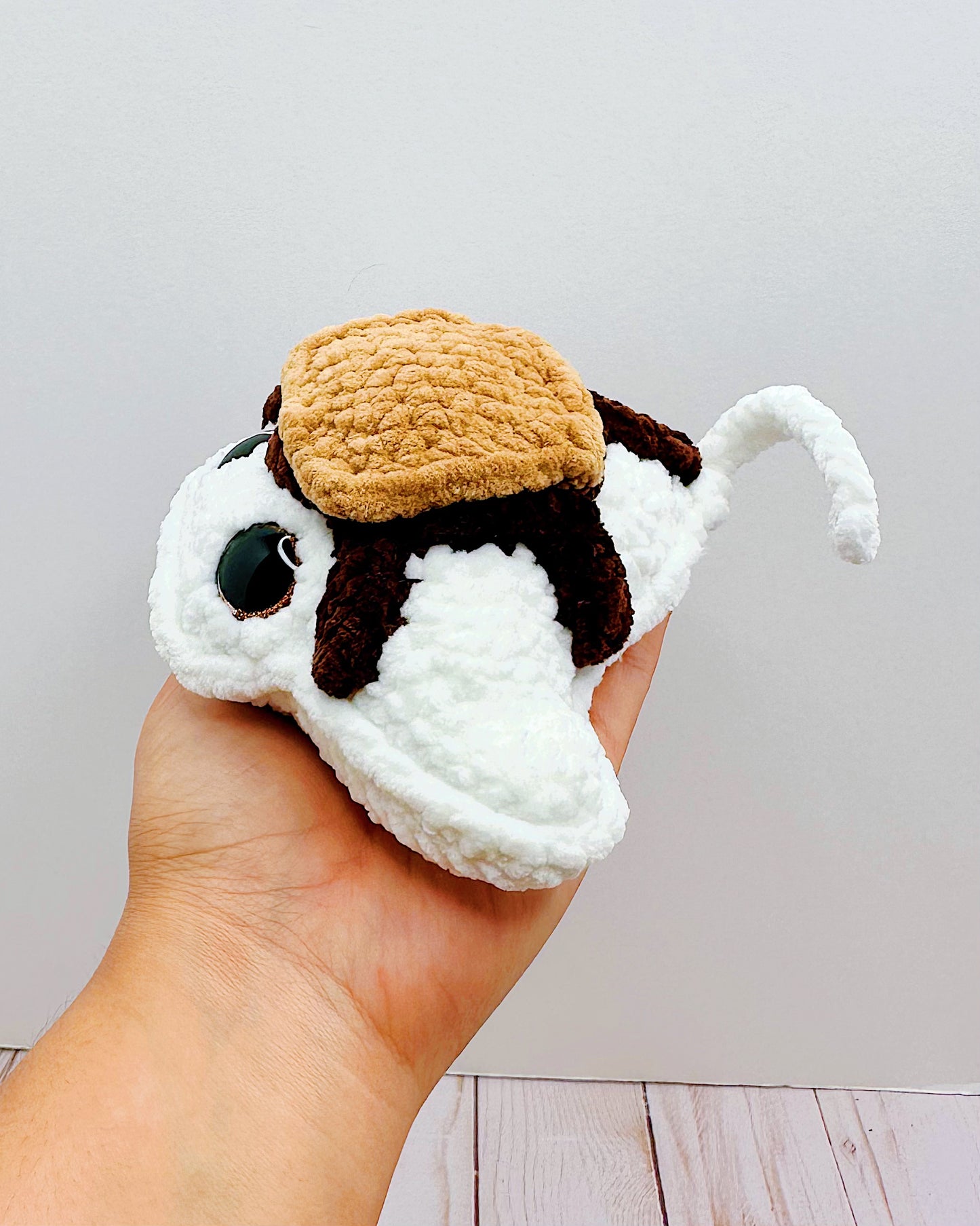 Handmade Crochet S'more Stingray