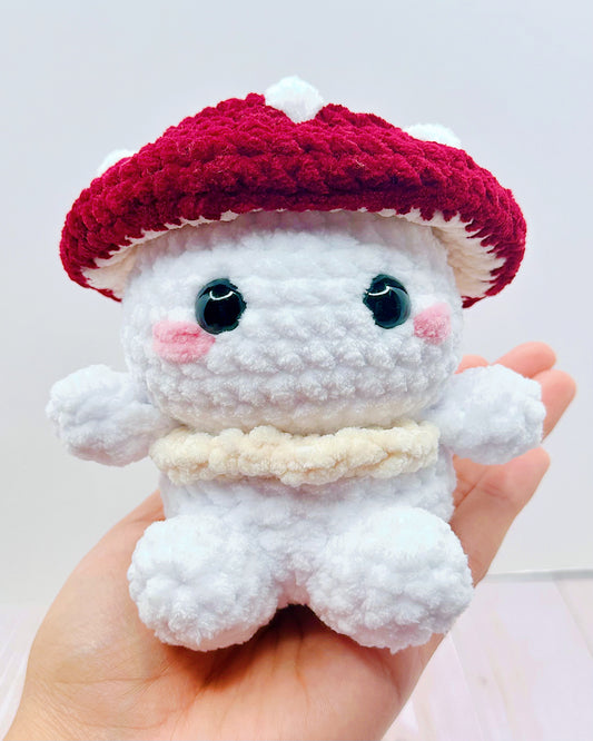 Handmade Crochet Mushroom Boy