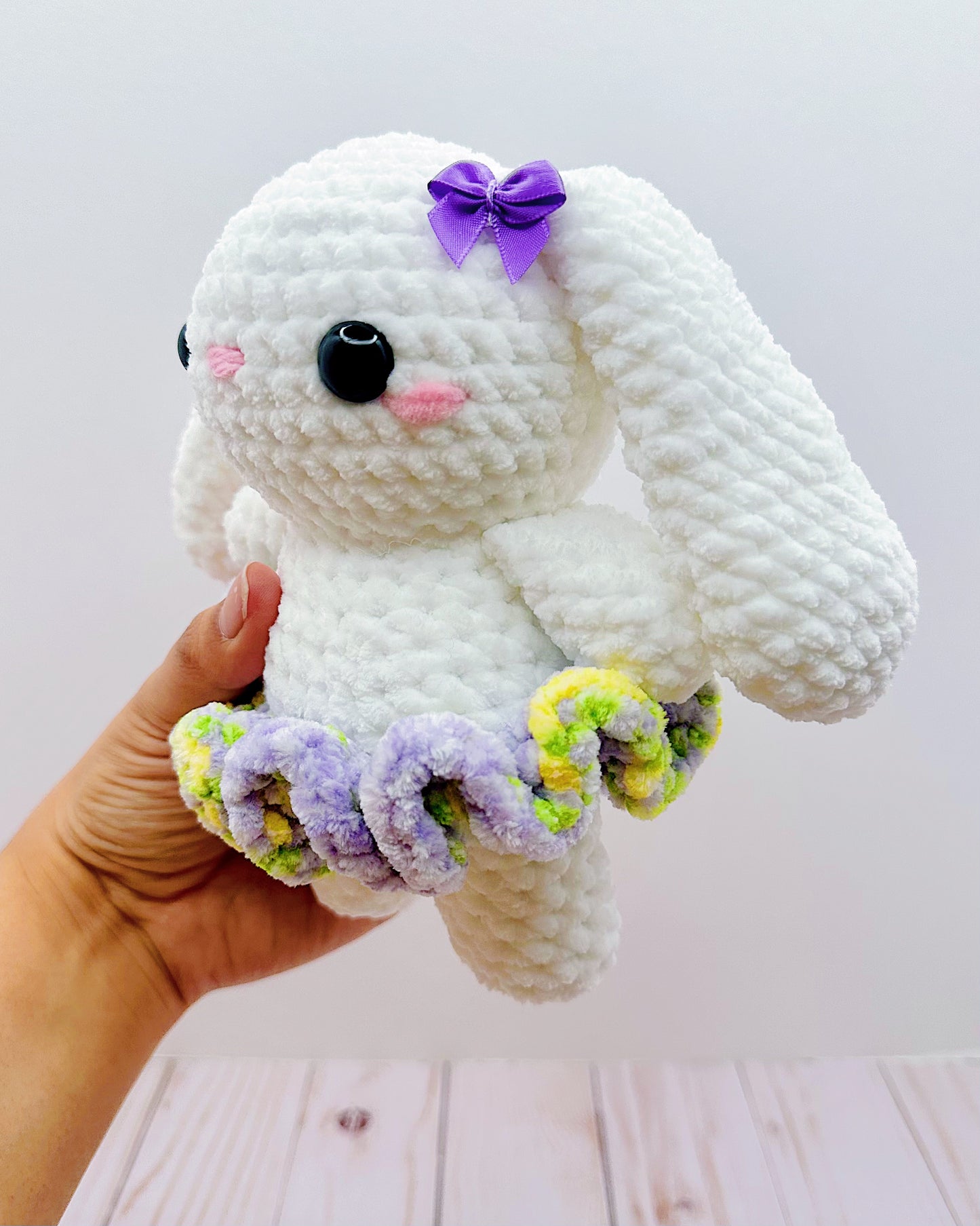 Handmade Crochet Bunny in Tutu