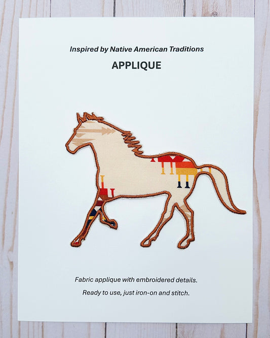 Horse Designs - Iron-On Embroidered Appliqué