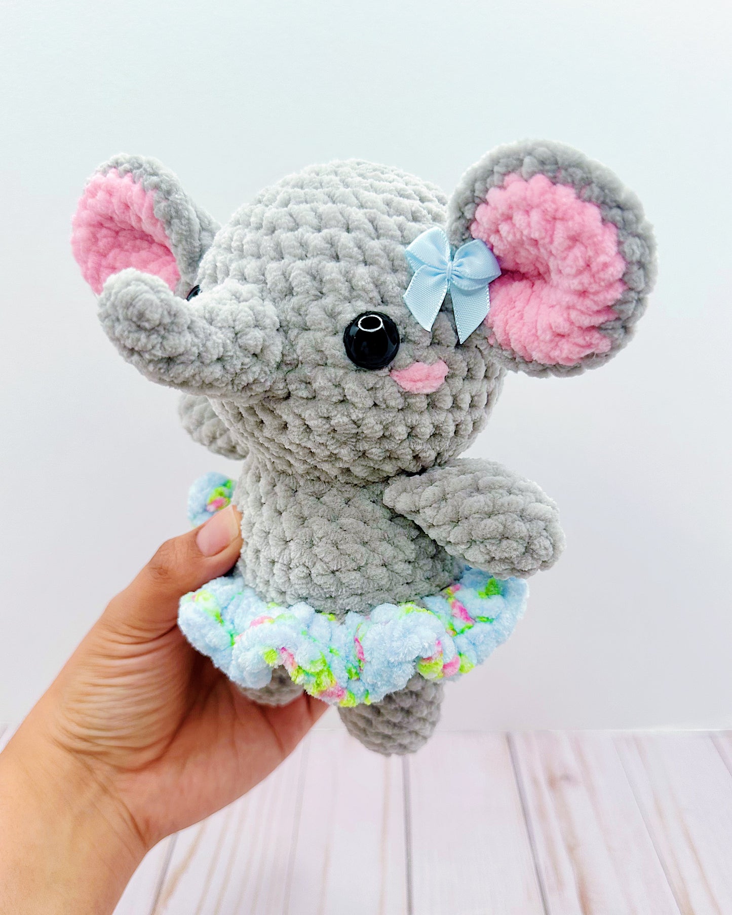 Handmade Crochet Elephant