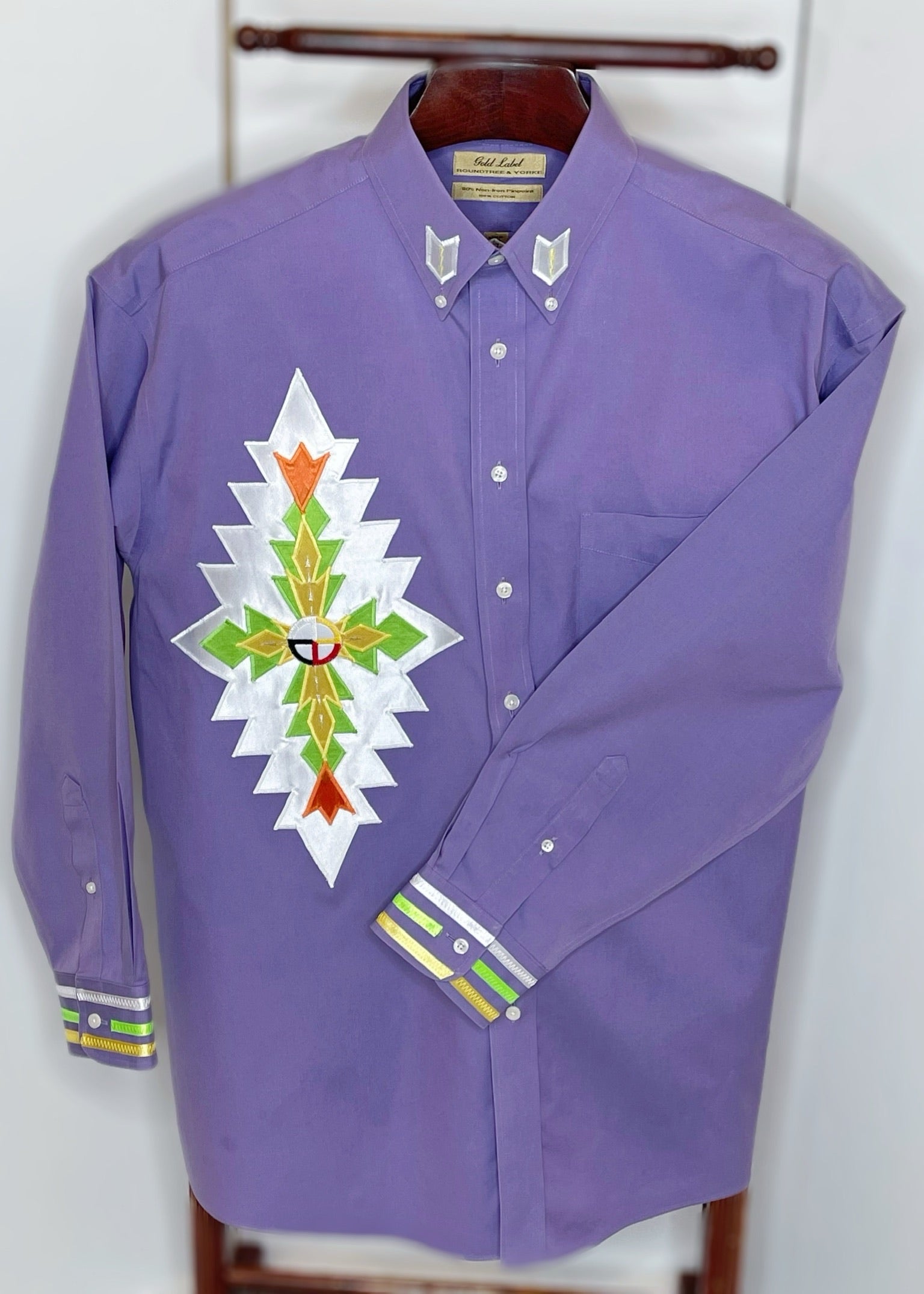 Native ribbon shirt best sale