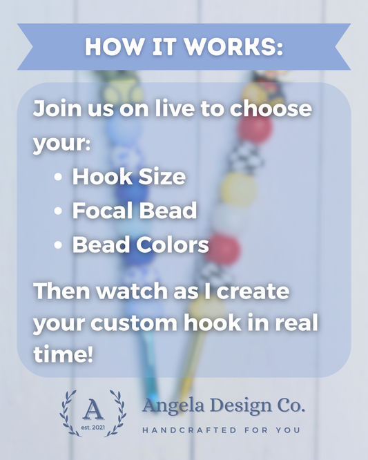 Custom Crochet Hook - LIVE Exclusive