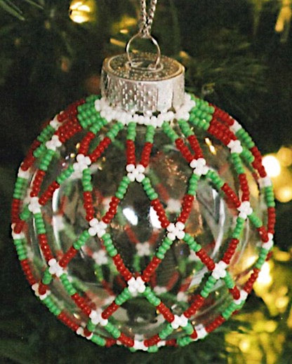 DIGITAL DOWNLOAD - Beaded Ornament | Written PDF Tutorial