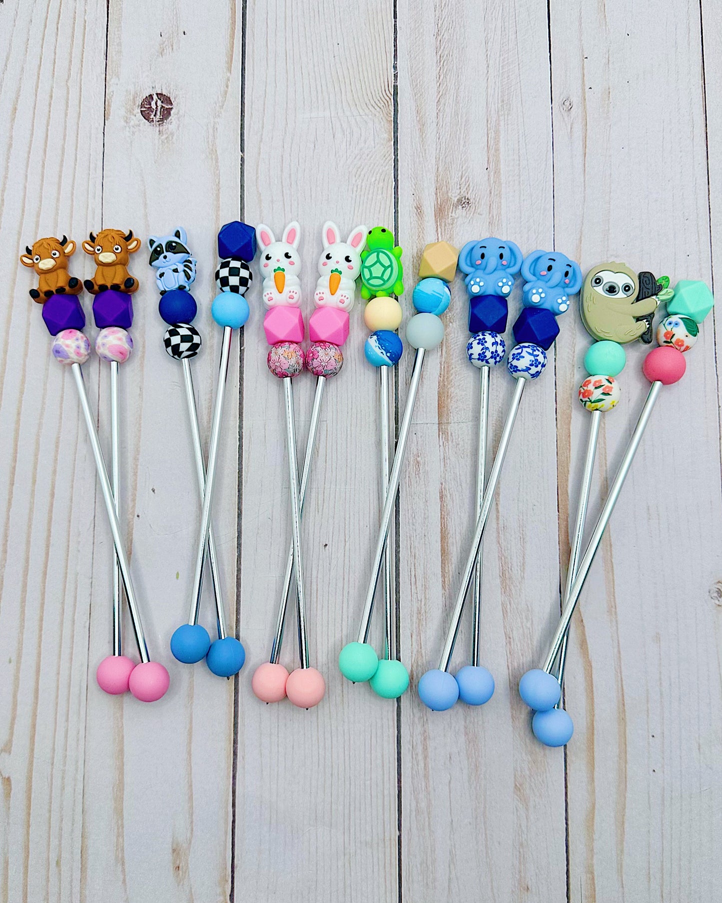 7" Crochet Sewing Sticks - Multiple Options