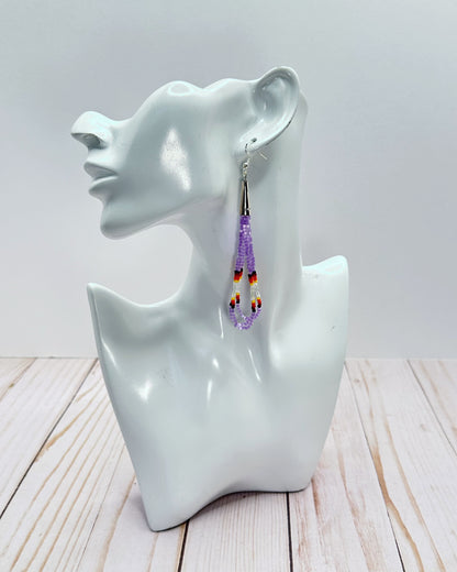 Purple Fire Color Dangles