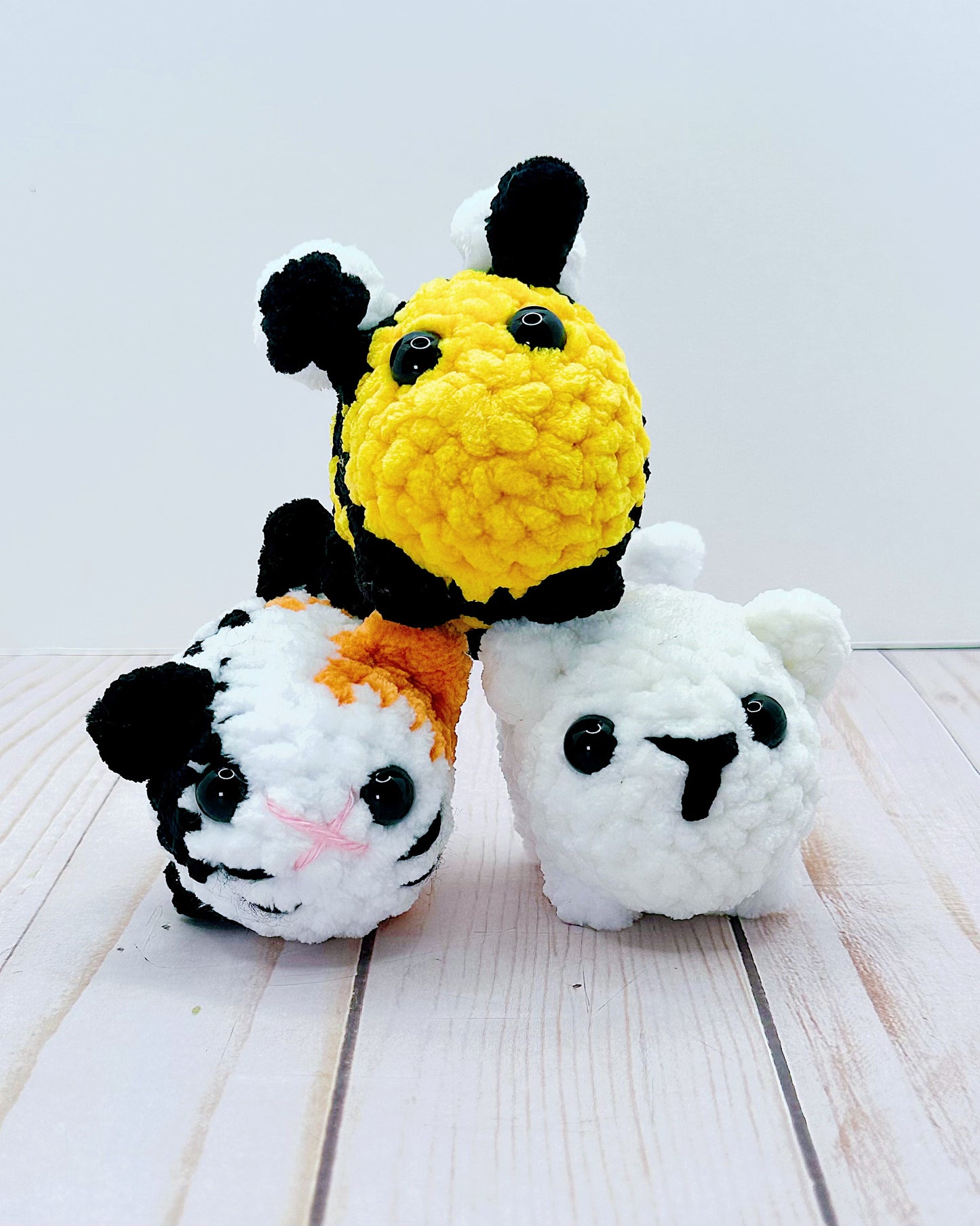 Handmade Crochet Animal Buddies - Multiple