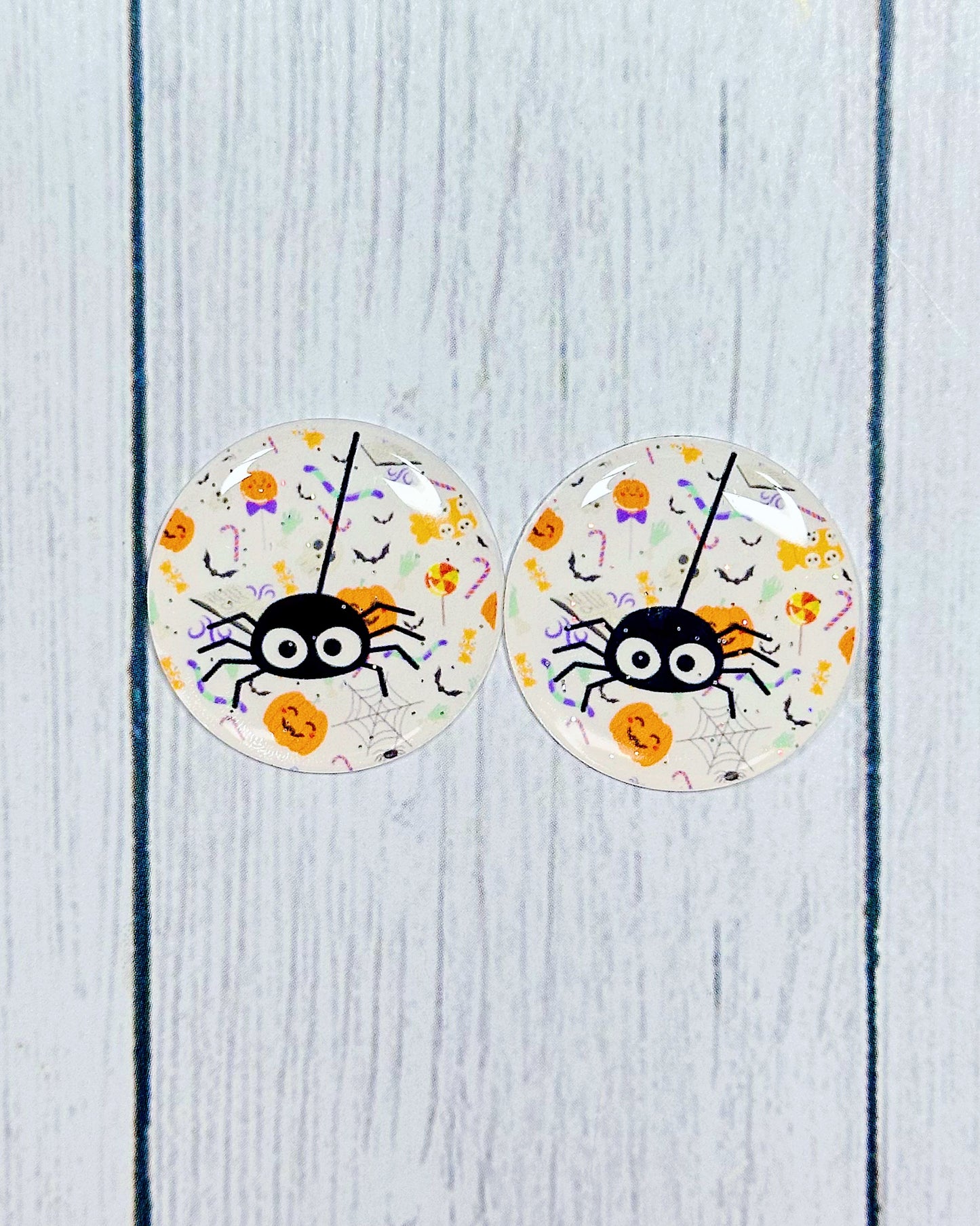 Halloween Mix 1" Round Cabs