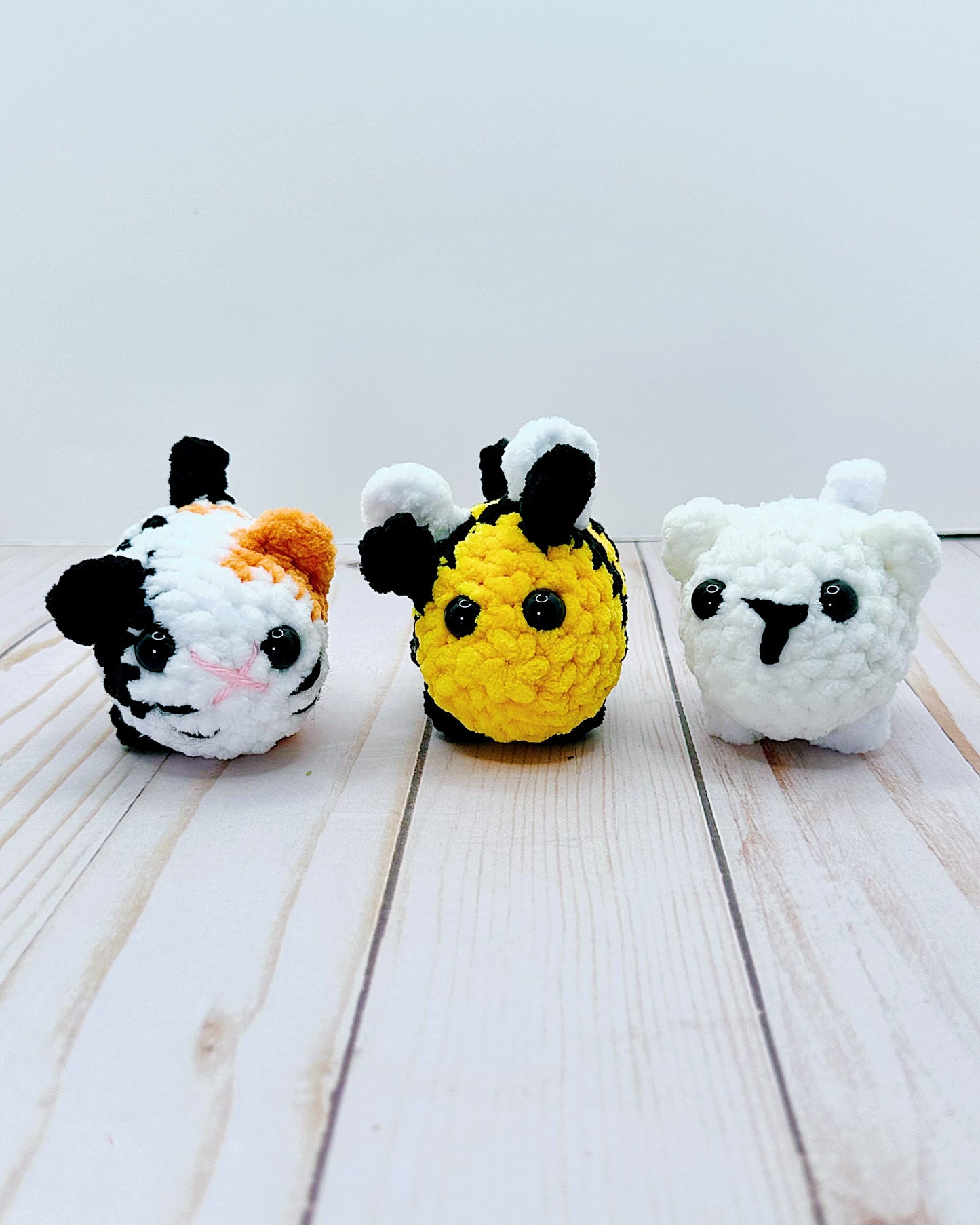 Handmade Crochet Animal Buddies - Multiple