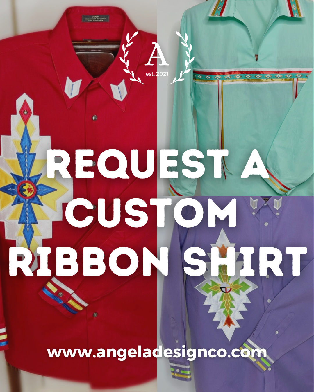 Custom Ribbon Shirt Request – Angela Design Co.