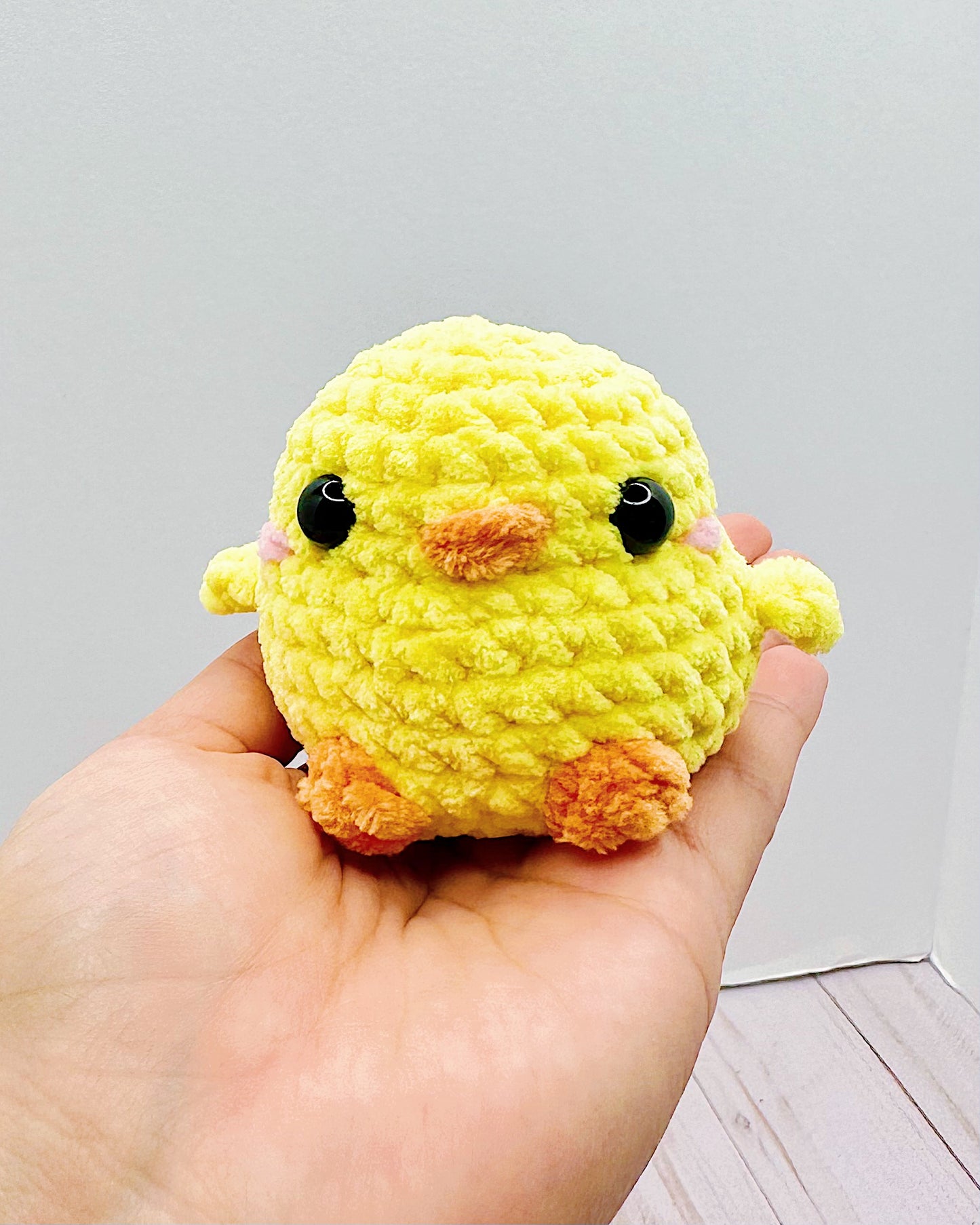 Handmade Crochet Yellow Chick