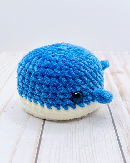 Handmade Crochet Reversible Seal & Whale