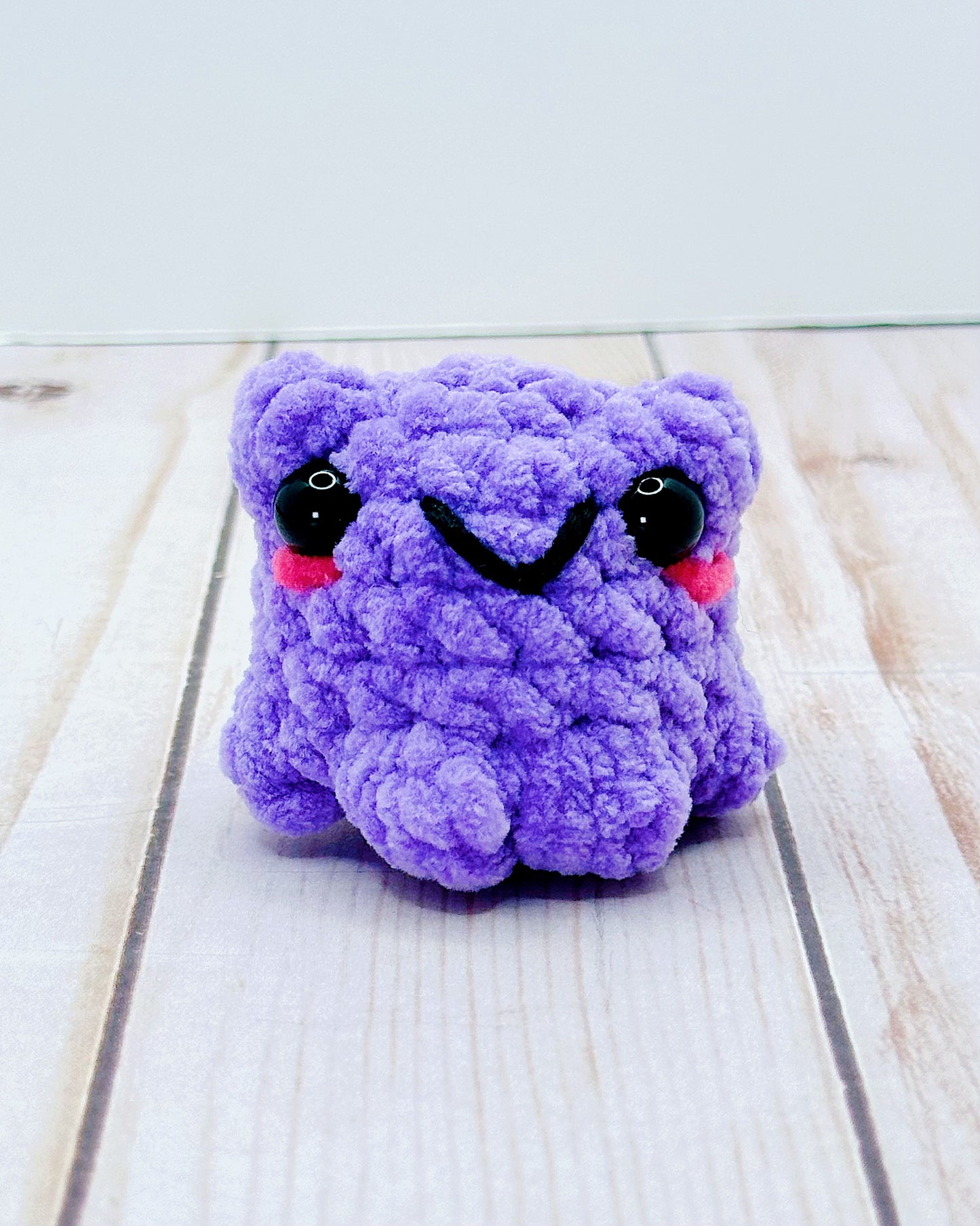 Mini Handmade Crochet Frog - Multiple Colors