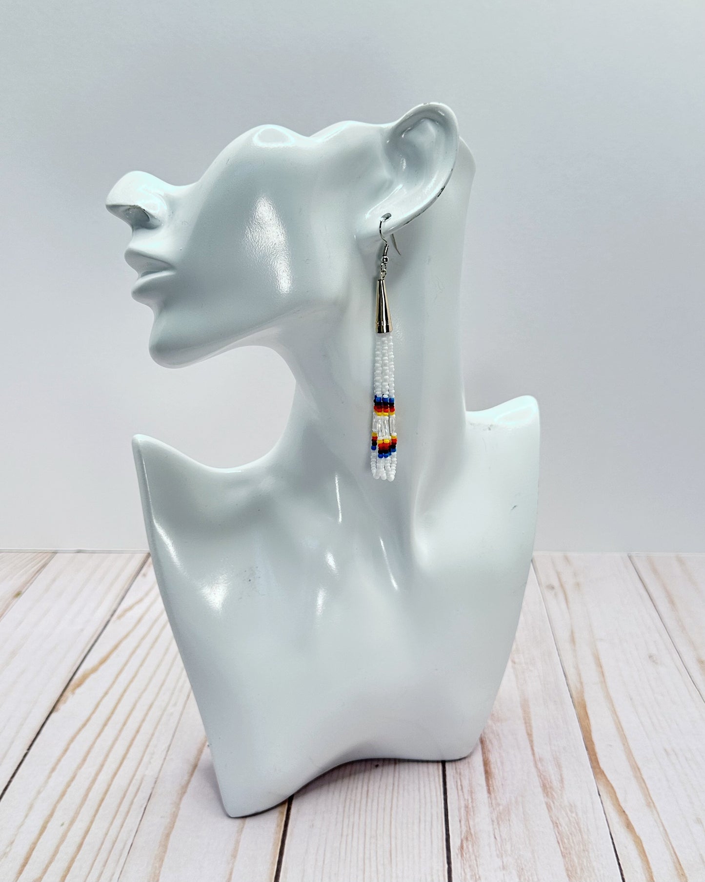 White Fire Color Dangles