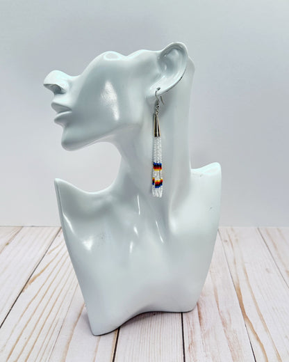 White Fire Color Dangles