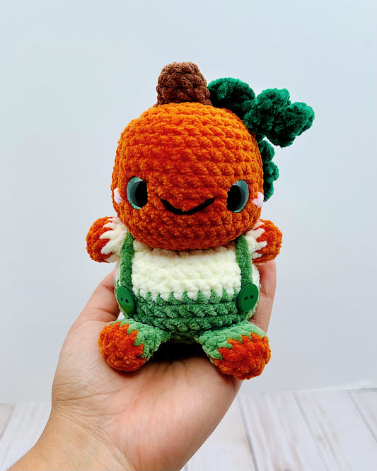 Handmade Crochet Pumpkin Boy