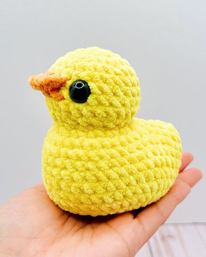 Handmade Crochet Rubber Duck - Yellow