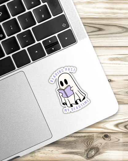 Reading Ghost Sticker