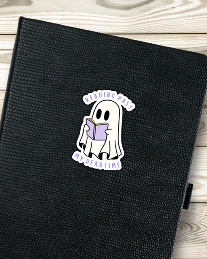 Reading Ghost Sticker