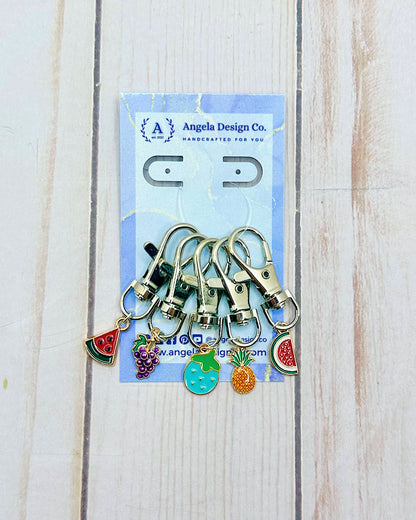 Fruit Stitch Markers - Set of 5