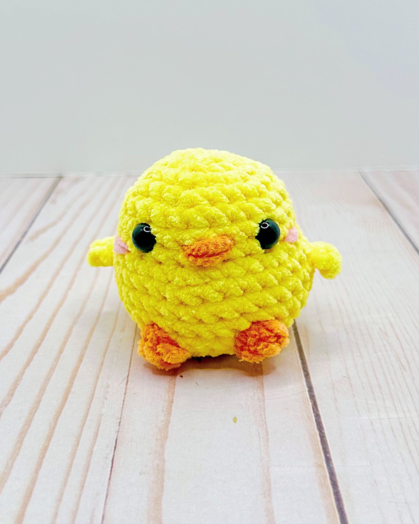 Handmade Crochet Yellow Chick