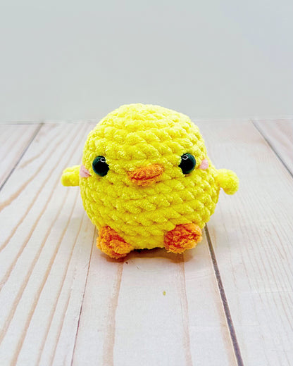 Handmade Crochet Yellow Chick