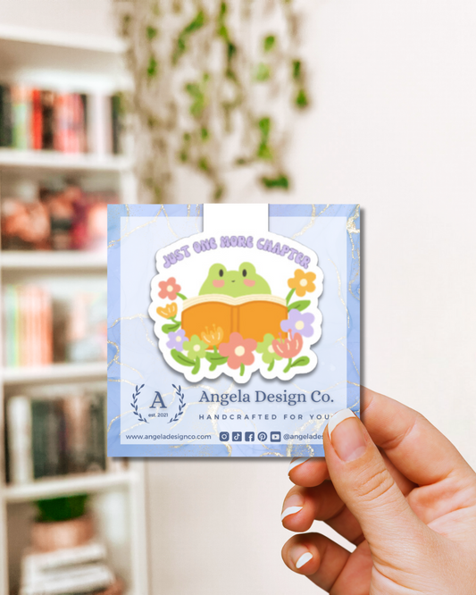 Reading Frog Bookmark