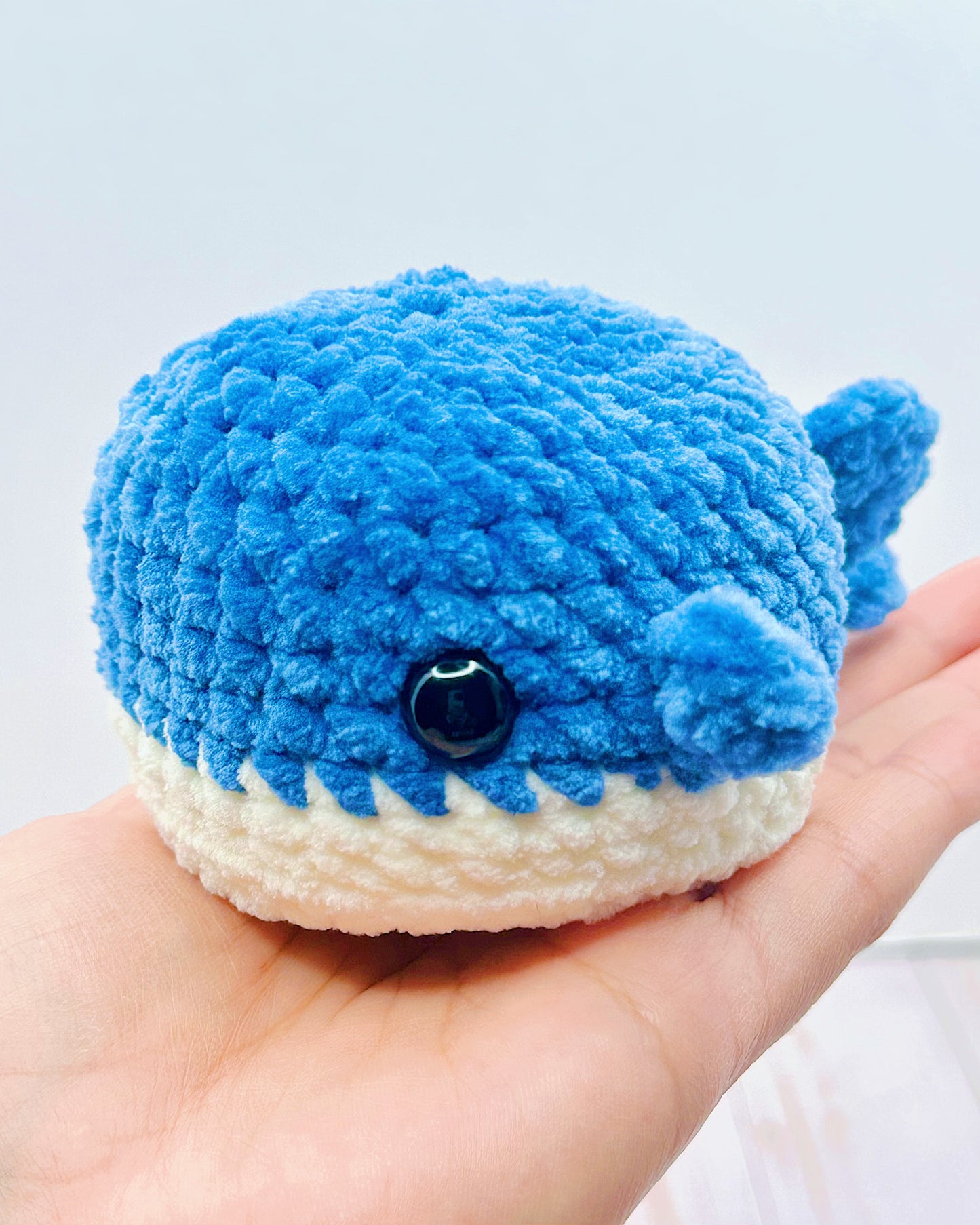 Handmade Crochet Reversible Seal & Whale