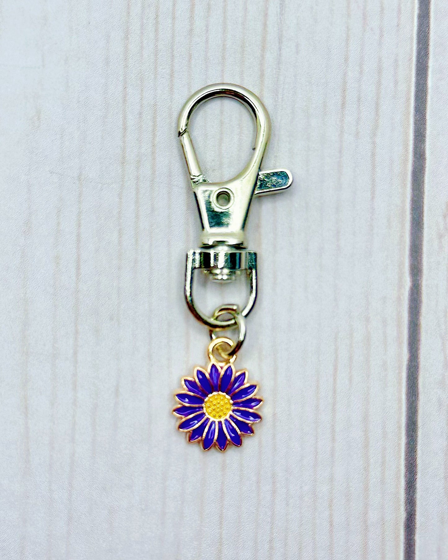 Floral Stitch Markers - Set of 5