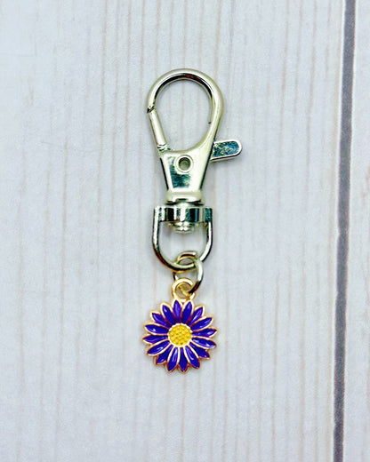 Floral Stitch Markers - Set of 5