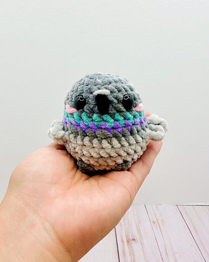 Handmade Crochet Pigeon