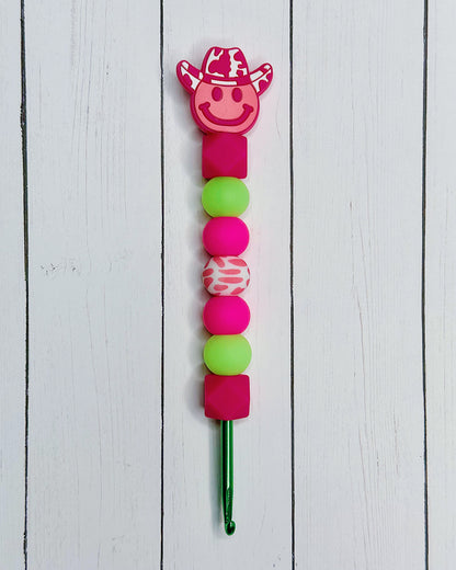 Beaded Aluminum Crochet Hook [Multiple Options]