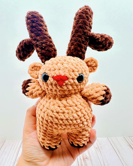 Handmade Crochet Tinker the Reindeer