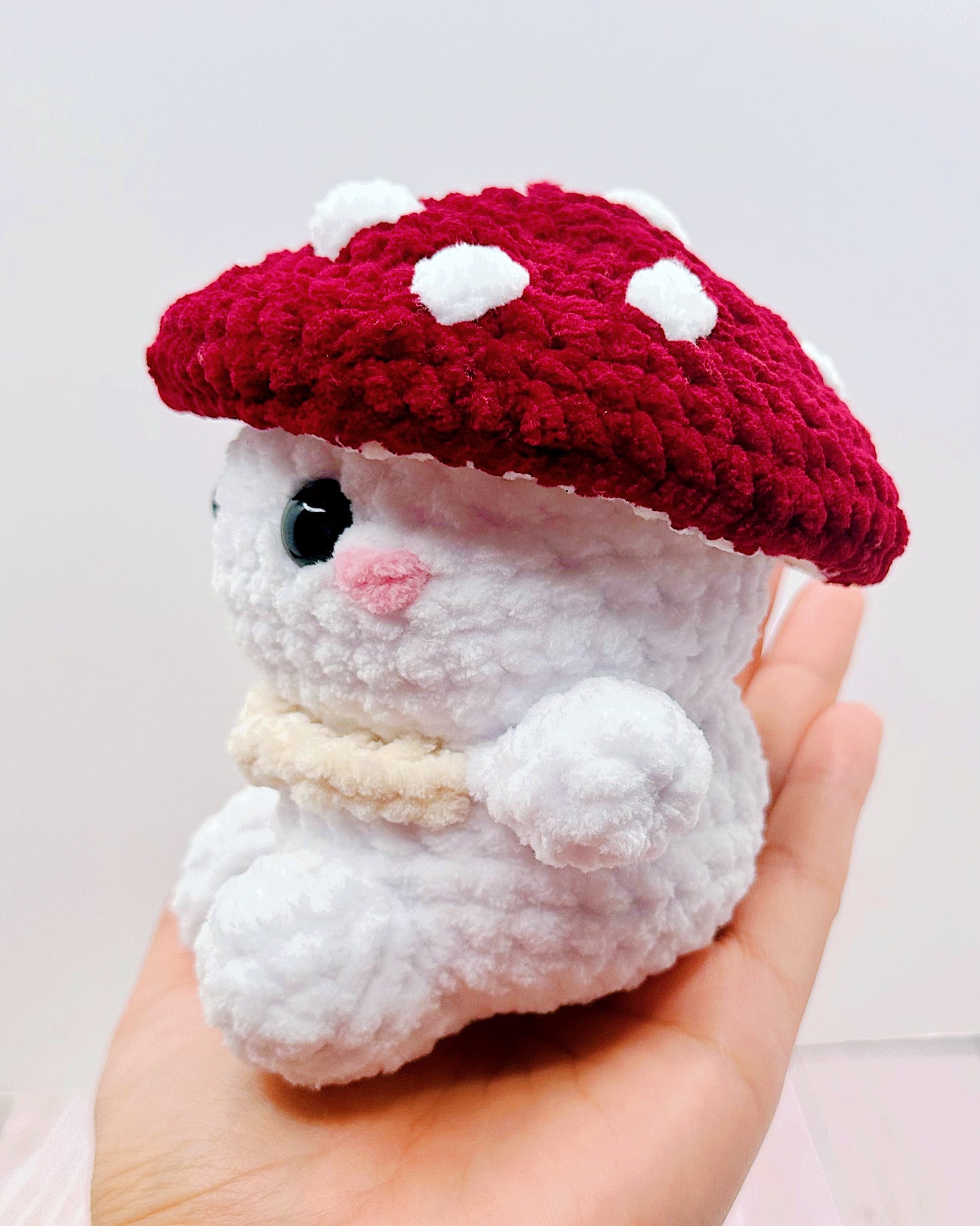 Handmade Crochet Mushroom Boy