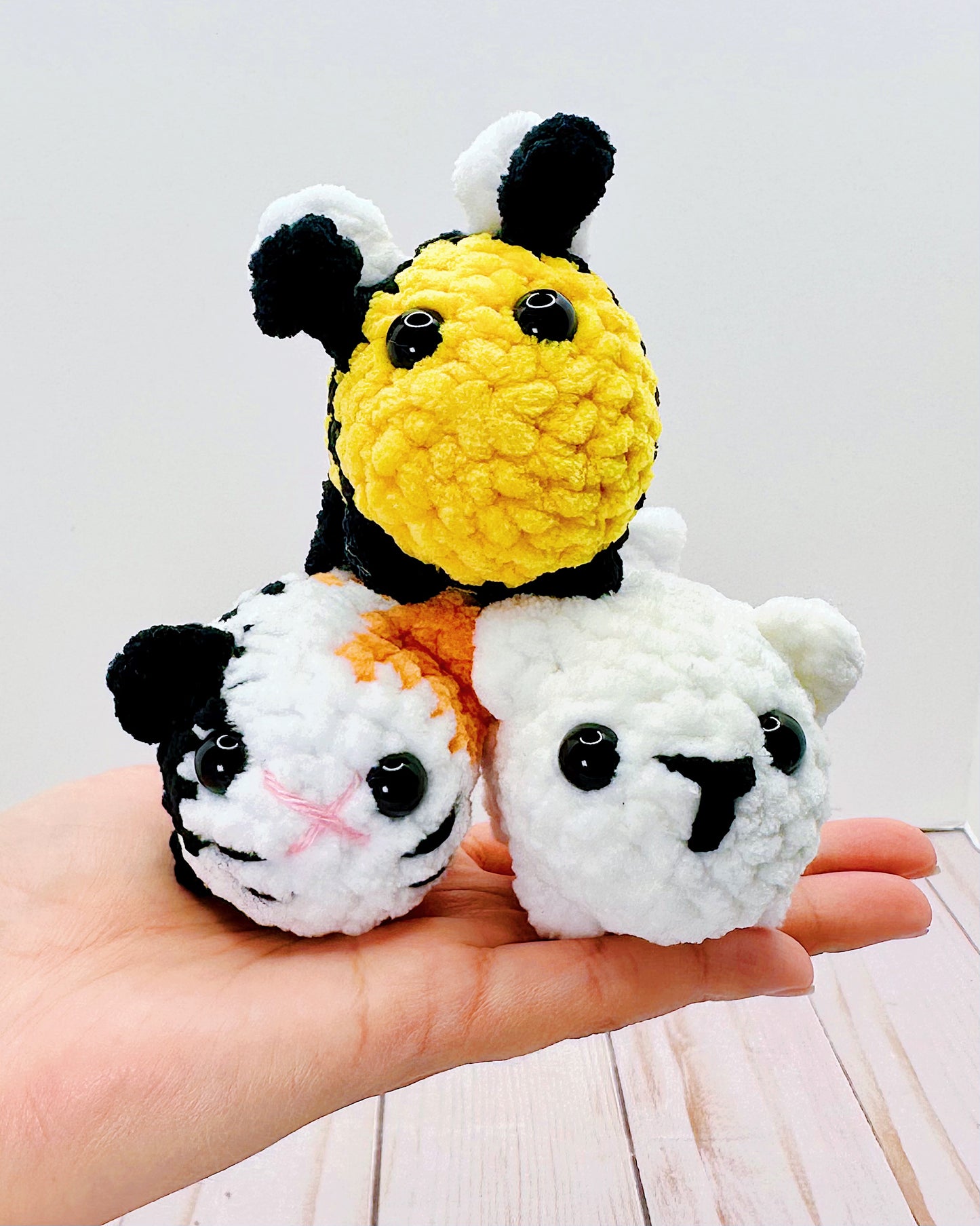 Handmade Crochet Animal Buddies - Multiple