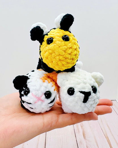 Handmade Crochet Animal Buddies - Multiple