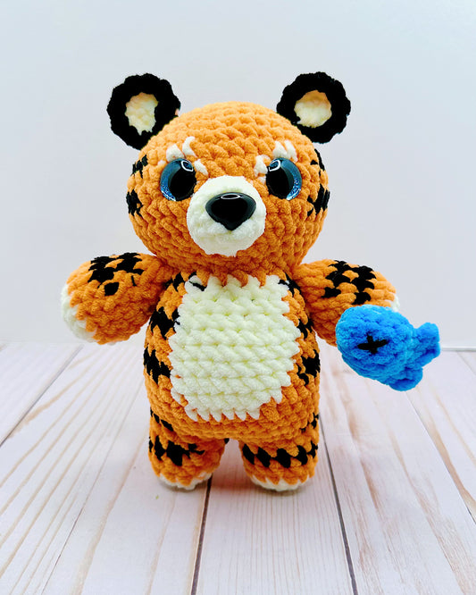 Handmade Crochet Tiger