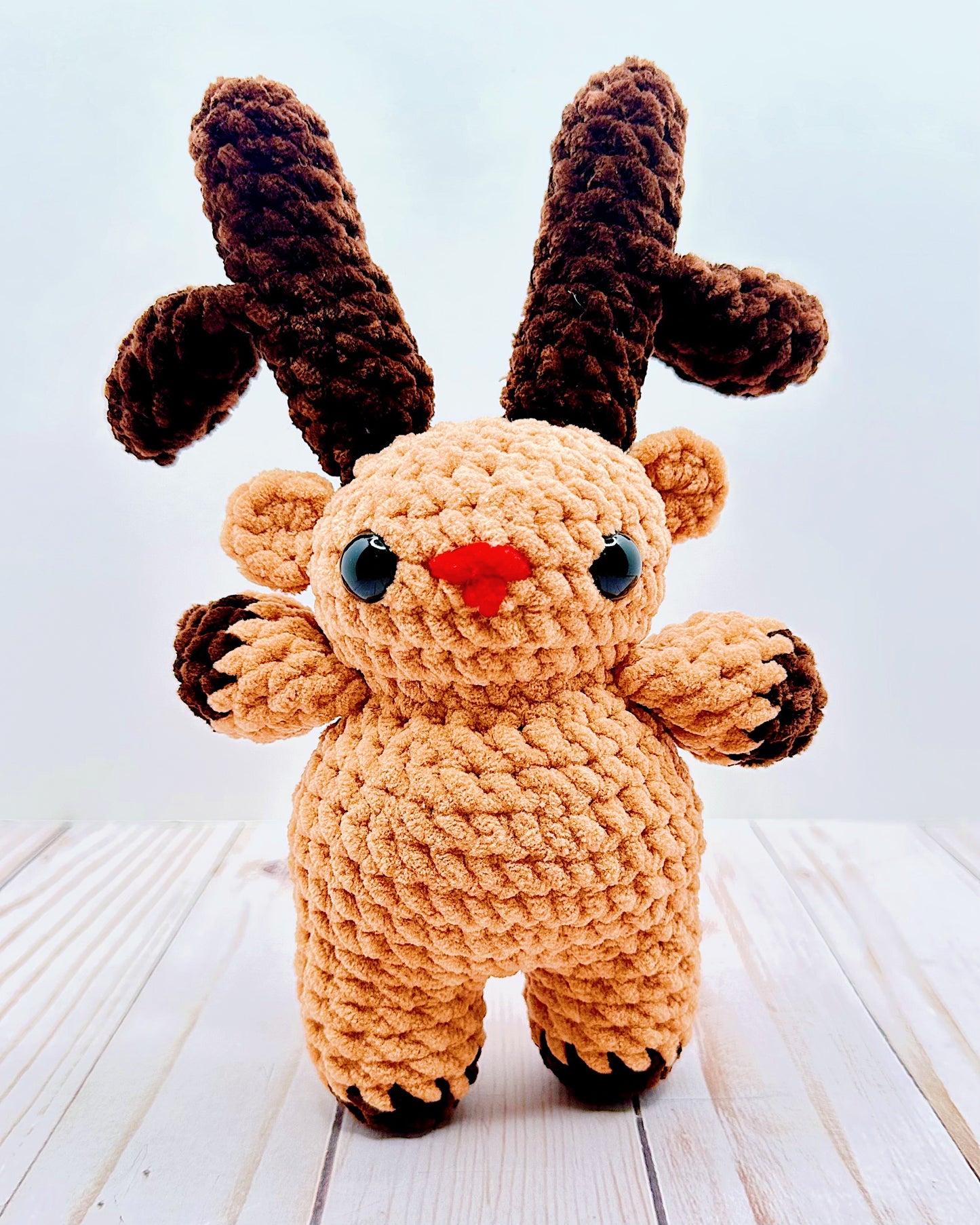 Handmade Crochet Tinker the Reindeer