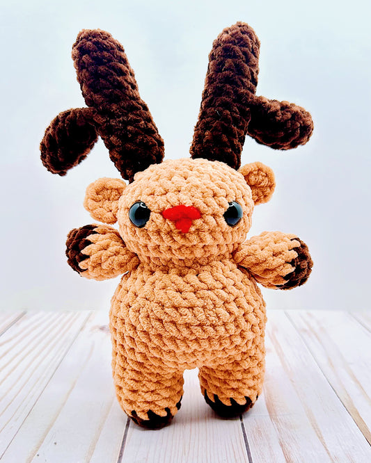 Handmade Crochet Tinker the Reindeer