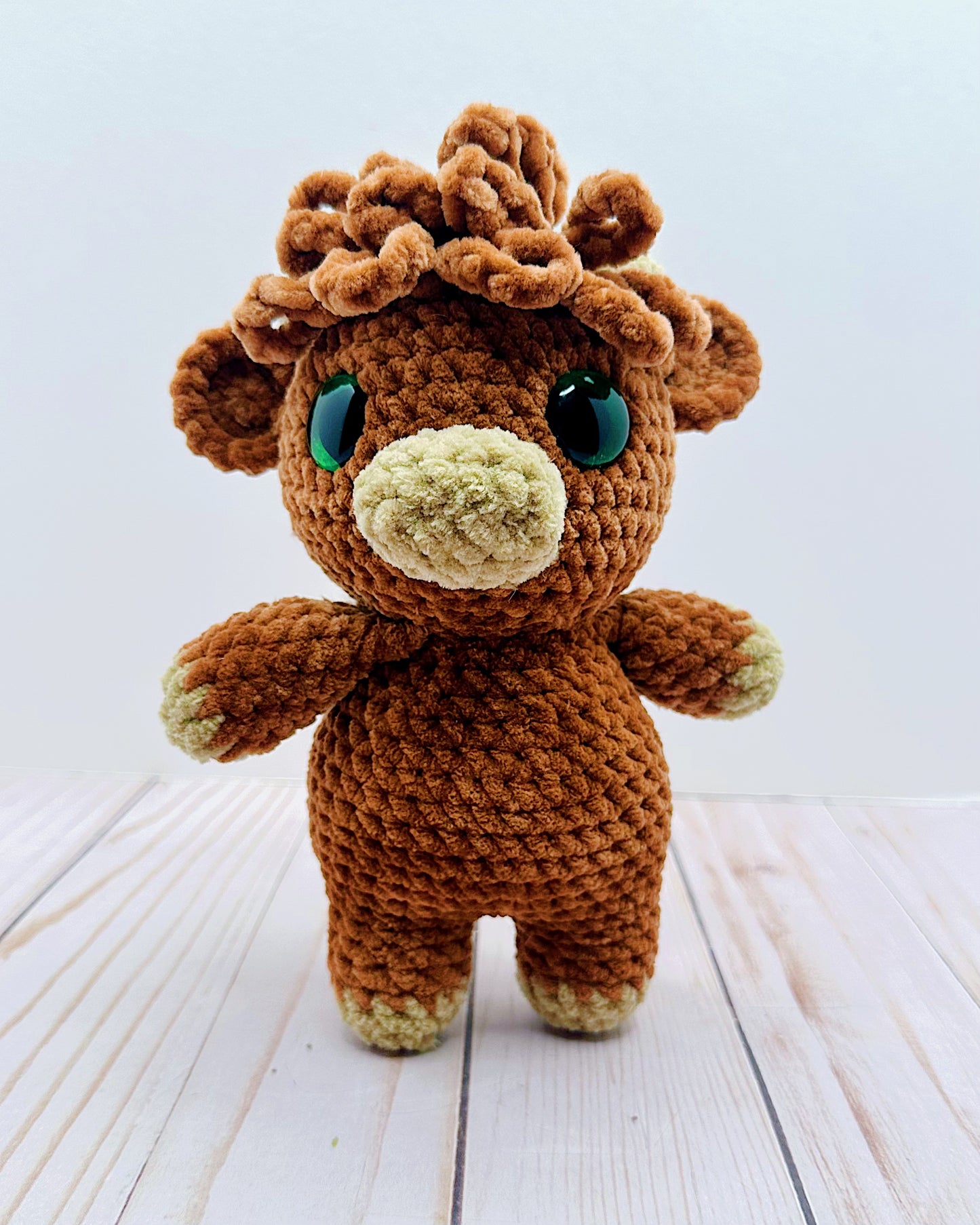 Handmade Crochet Highland Cow