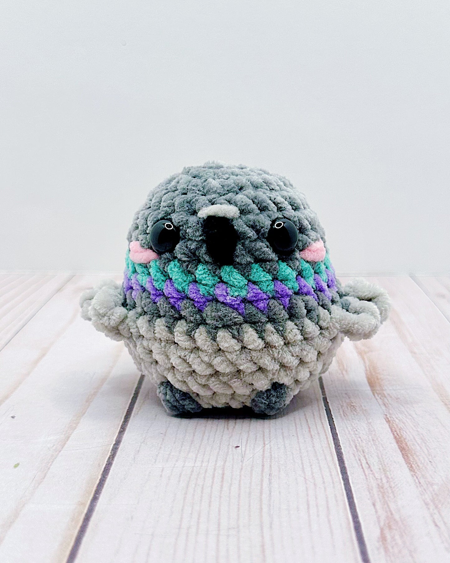 Handmade Crochet Pigeon