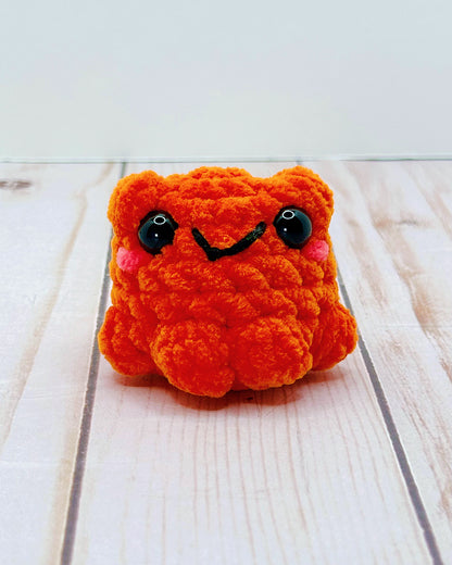 Mini Handmade Crochet Frog - Multiple Colors