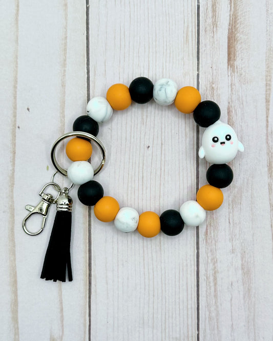 Halloween Ghost Wristlet